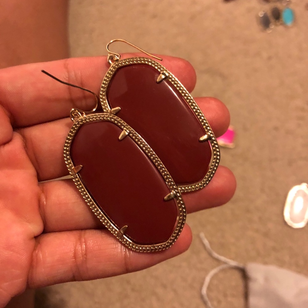 Kendra Scott Dark red Danielle’s